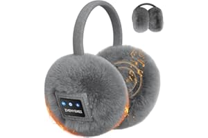 ZHENYEMEI Bluetooth Ear Muffs for Winter Wireless Ear Warmers Headphones with HD Speakers and Microphone for Men, Women