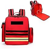 Be-Better High-Capacity Heavy-Duty ECG Backpack Medical Equipment Case First Aid Backpack Empty Medical Bag,Emergency Responder Bag for Nursing Student,Therapist,Doctors