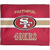 Northwest San Francisco 49ers NFL Team Arch Slogan Rally Towel, 15 x 18 inches