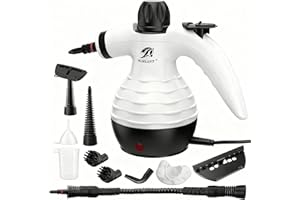 MLMLANT Steam Cleaner, Multi-functional Handheld Steam Cleaner with Safety Lock and 10-piece Accessory Set, Suitable for Stea