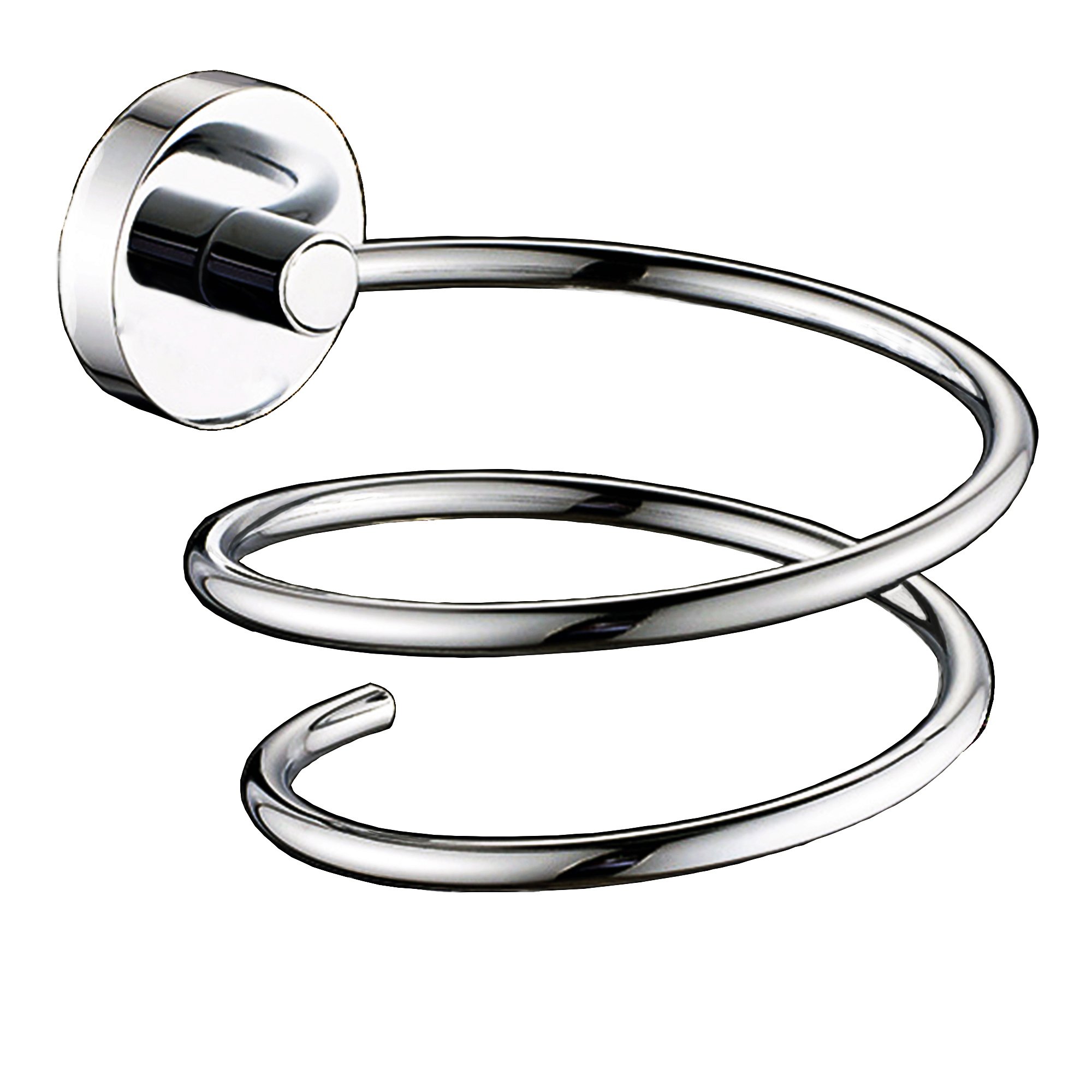 Makidar Hair Dryer Holder Stainless Steel Chromed (Silver) โ image 1