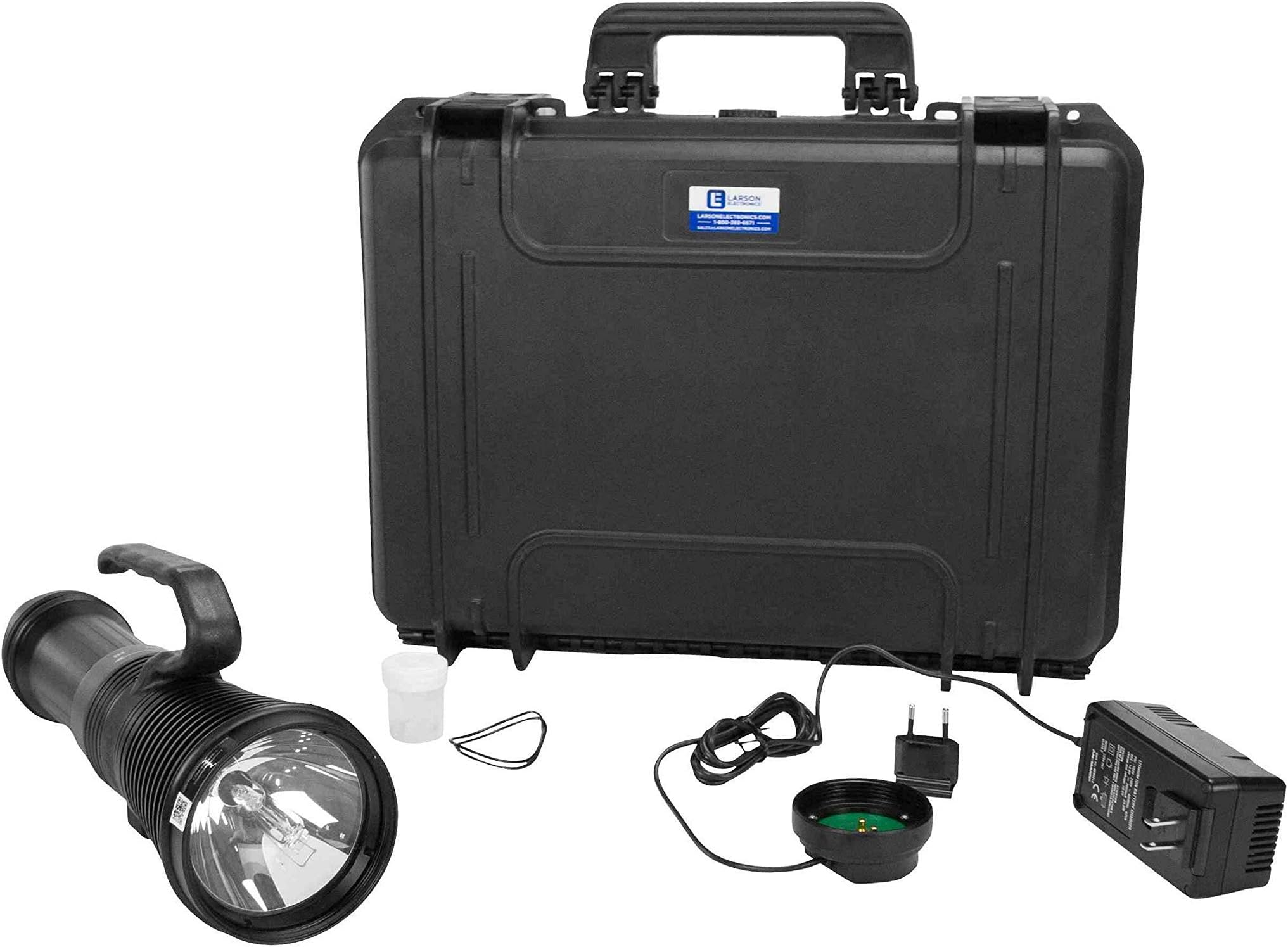HID Flashlight - Dual Mode - 7000' Beam - 4700 Lumen - 35/50 Watt HID - Handheld or Mounted