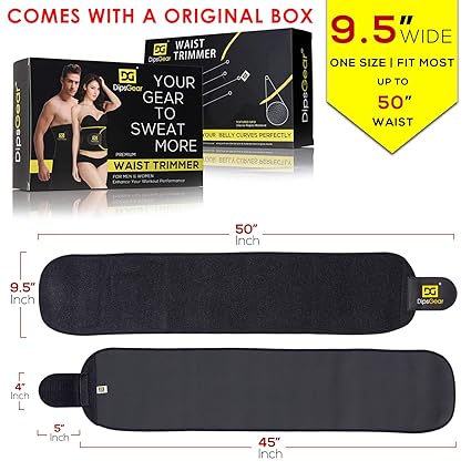 dips gear sweat slim belt