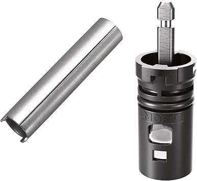 Moen 14272 Cartridge Retainer Removal Tool For 2 Handle Cartridge With Moen 1234 Duralast Two Handle Replacement Cartridge Amazon Com
