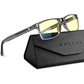 ANYLUV Blue Light Glasses Men Woman, Blue Light Blocking Glasses for Computer Gaming, Eye Strain Relief Eye Protection
