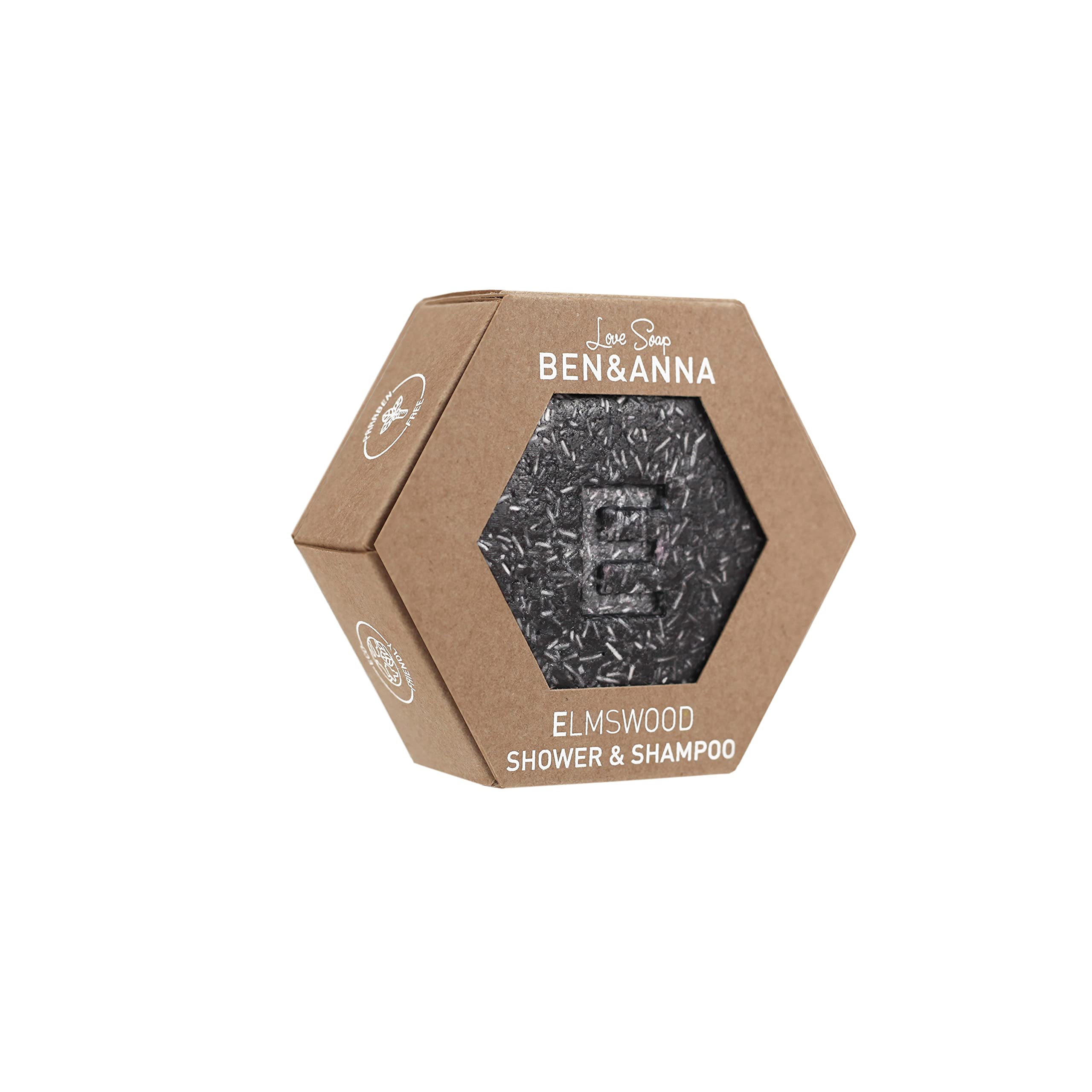 Ben&Anna Love Soap ELMSWOOD Firm Shower & Shampoo 60g