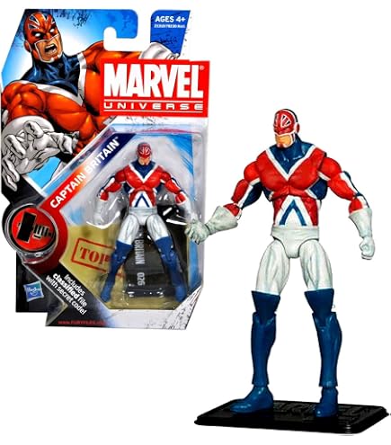 Amazon.com: Marvel Universe Series 1 Action Figure #26 Union Jack