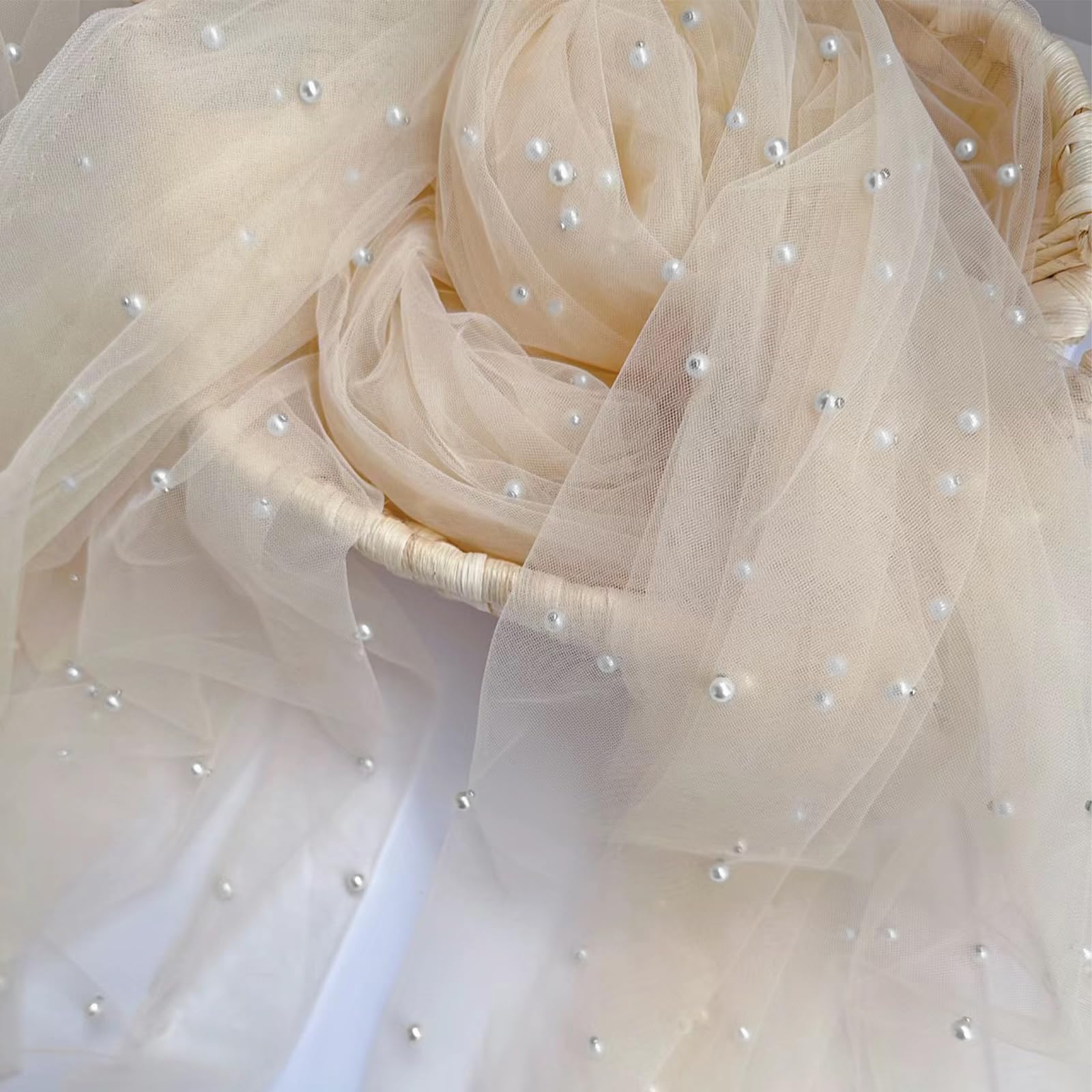 Buylorco 2000+pcs 12 Sheets Self Adhesive Pearl Stickers for Hair, Face, Makeup, Eye, Nail, Crafts, 3mm, 4mm, 5mm, 6mm (White)