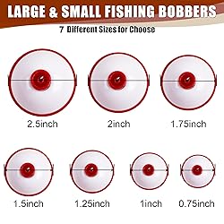 Fishing Folats Bulk Hard ABS Bobbers Snap-on Floats