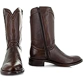 Soto Boots Men's Roper Cowboy Boots, Genuine Leather Men's Cowboy Boots, Western Boots For Men H4003