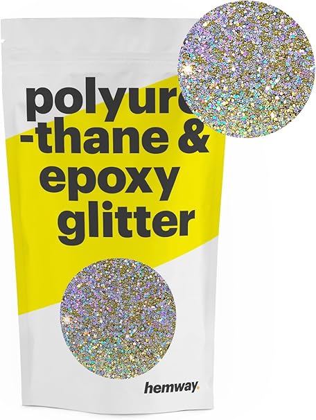 Hemway Metallic Glitter Floor Crystals For Epoxy Resin Flooring