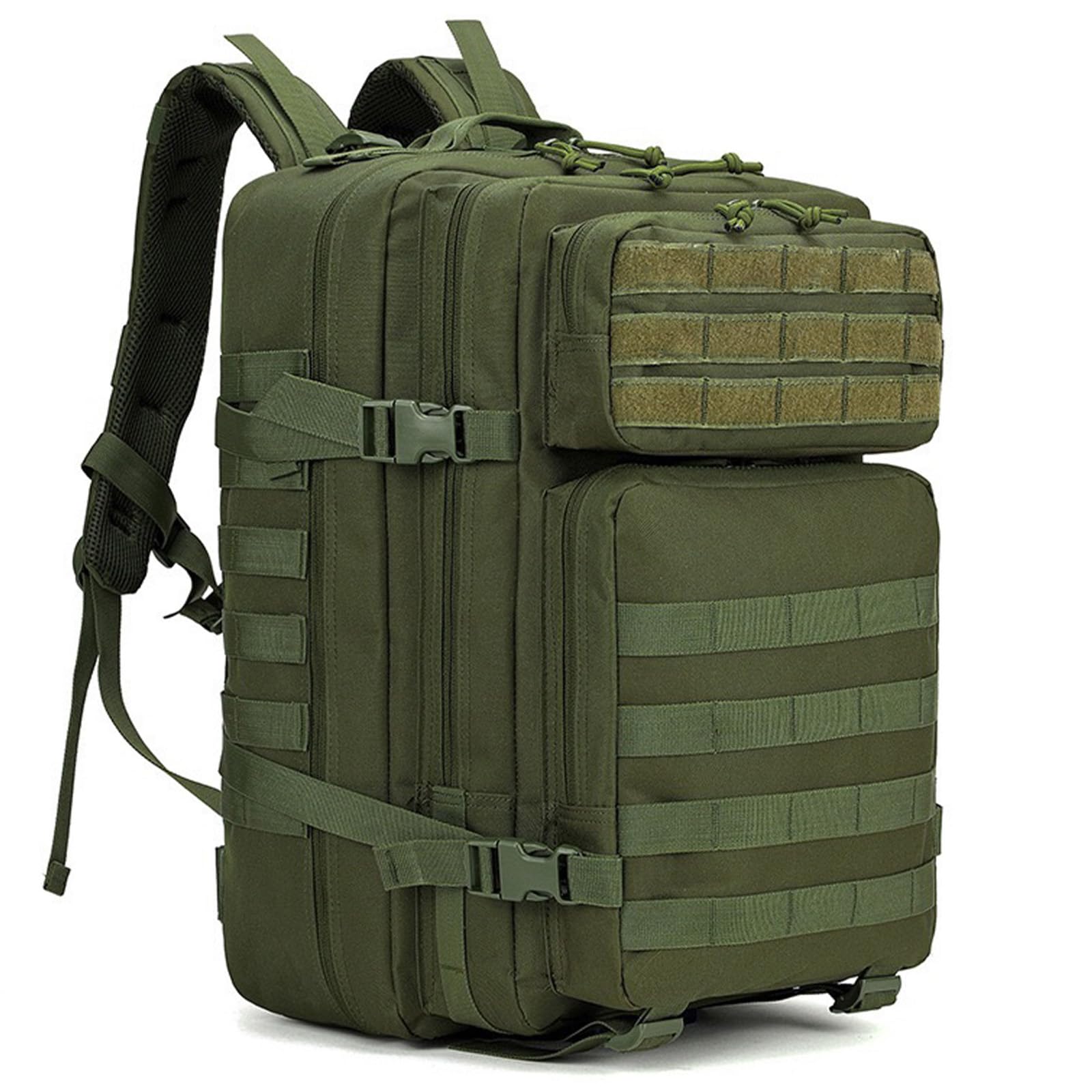 CINGHI LUSSO Military Backpack 45L Tactical Backpack Rucksack for Men Hiking Backpack Mens Tool Backpack for Travelling Work Bag Ruck Sacks Adult Men Survival Bag