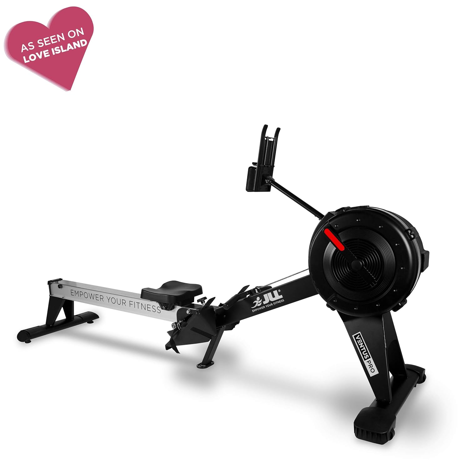 JLL® Ventus Pro Air Rower, Commercial Rowing Machine, 10 Levels of Air Resistance, Heavy Duty