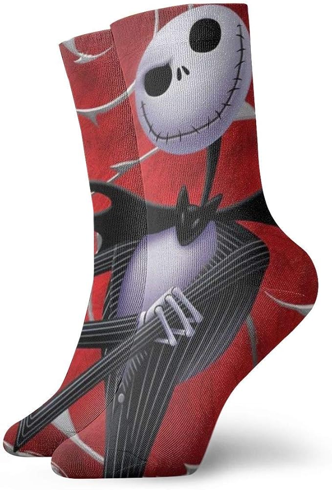 Hengtaichang Nightmare Before Christmas Socks For Boys/Teens Jack