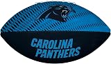 Wilson NFL Team Tailgate Junior Football Rubber Light Blue Black view 5
