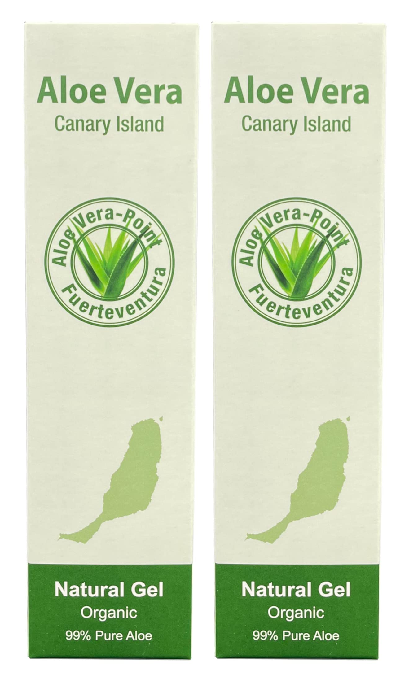 Aloe Vera Point Organic Gel 99% Pure Aloe Vera 250ml - 2 units