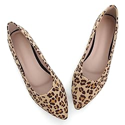 ChaiRong Zhou Casual Flats for Women Soft Suede