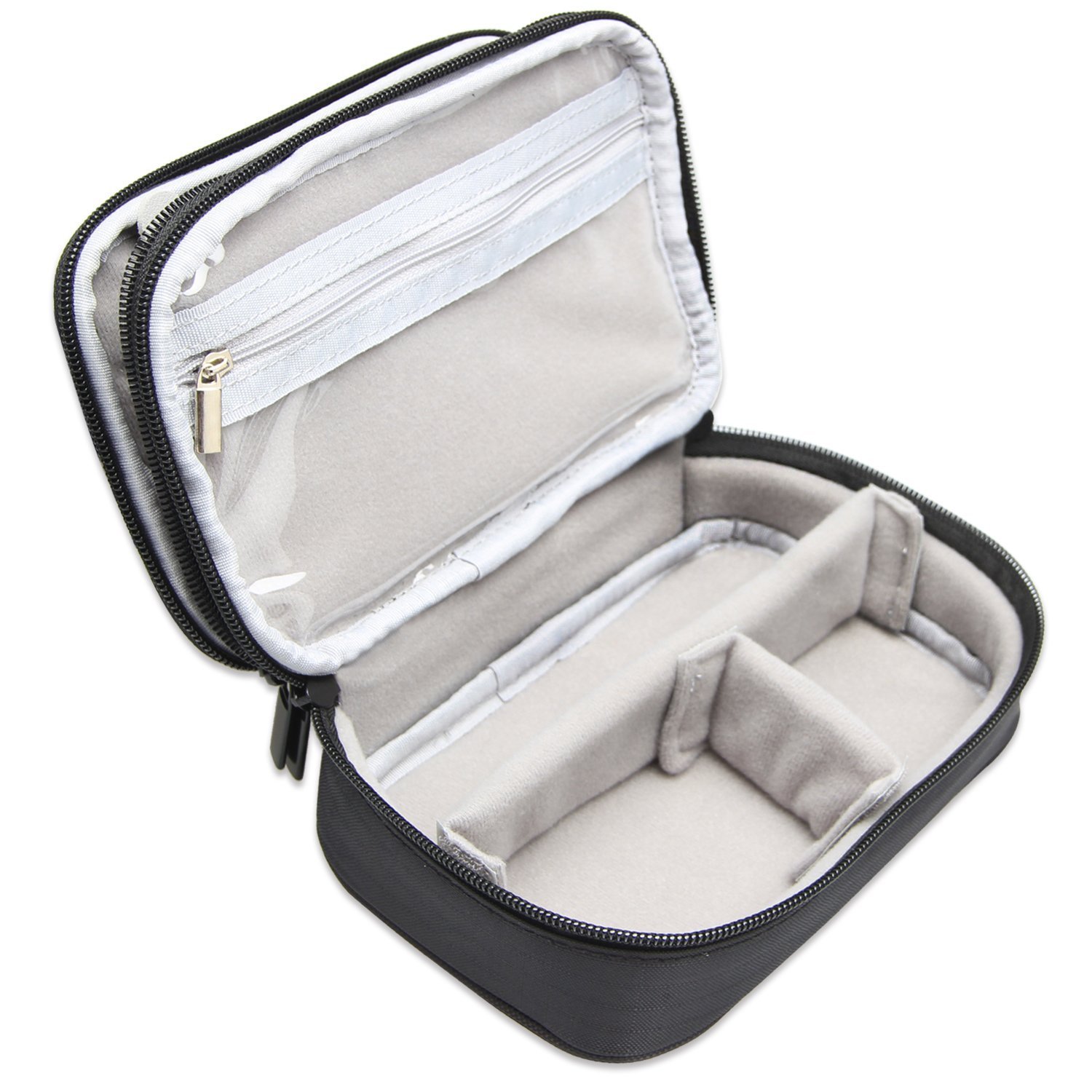 Teamoy Jewelry Travel Case, Jewelry Accessories Holder Organizer for