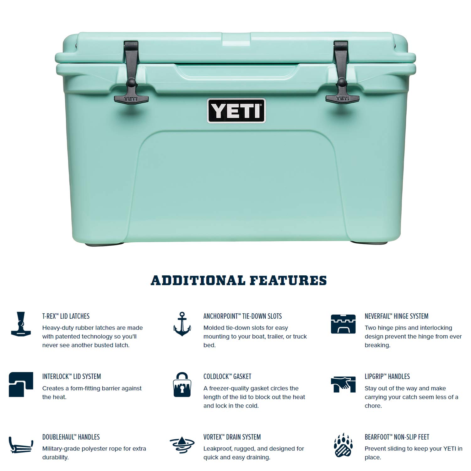 seafoam green yeti 45