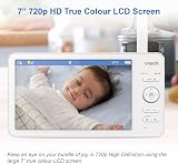 VTech RM7768HD Smart Wi-Fi Baby Monitor 7in Touch Screen 1080p Camera view 2