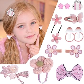 baby girl hair accessories set