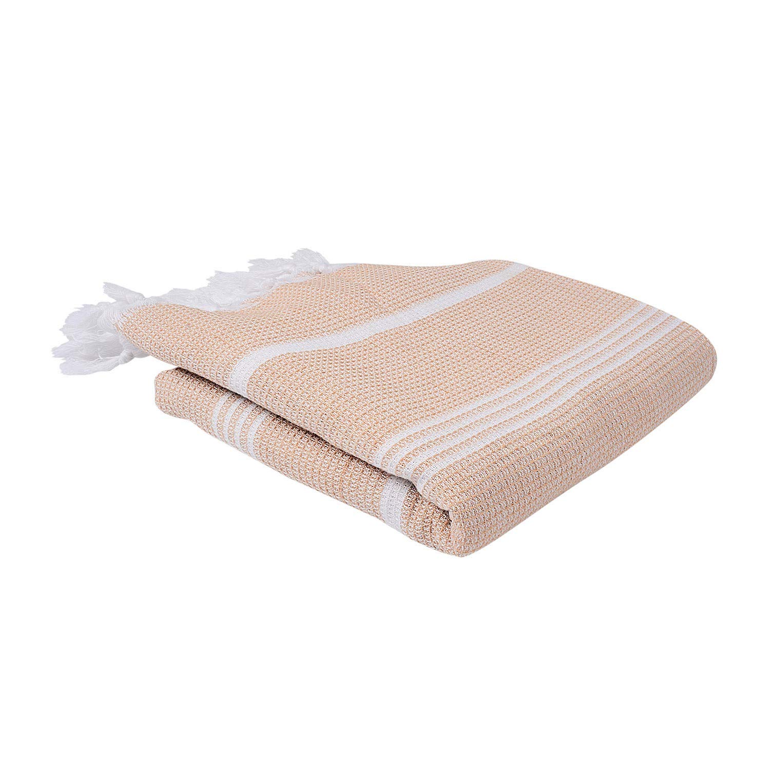 Shramdaan 80 GSM Cotton Handloom Towel Brown Amazon.in Home & Kitchen