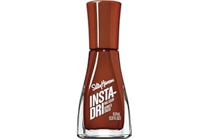 Sally Hansen Insta-Dri Nail Polish | Quick Dry, Long Lasting, Streak-Free Shine | Opaque, Shiny | 163 Across the Multiverse | Brown Nail Color