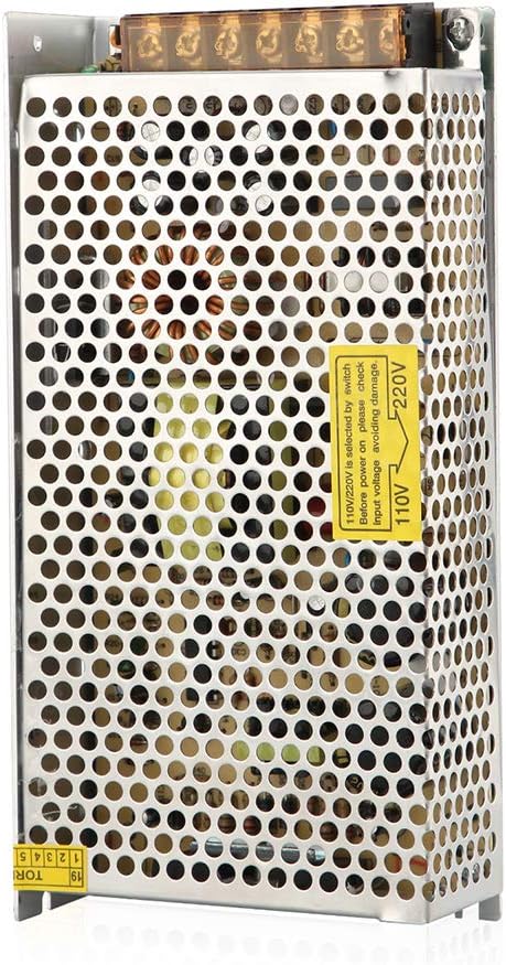 110V/220V to 12V DC 15A 180W Watt Converter Adapter Universal Regulated Switching Power Supply Transformer For LED Strips Display CCTV Radio
