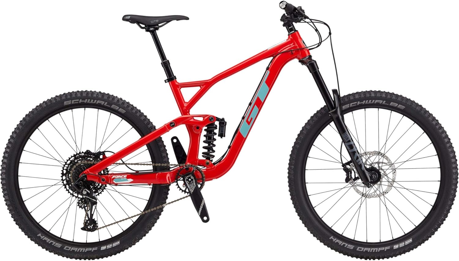 red gt mountain bike