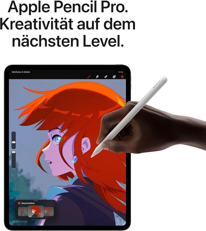 11" iPad Pro M5, 2 TB: Ultra Retina XDR Display – Nanotexturglas, 12 MP Querformat Frontkamera/12 MP Rückkamera, LiDAR Scanner, WLAN, Batterie für den ganzen Tag – Silber