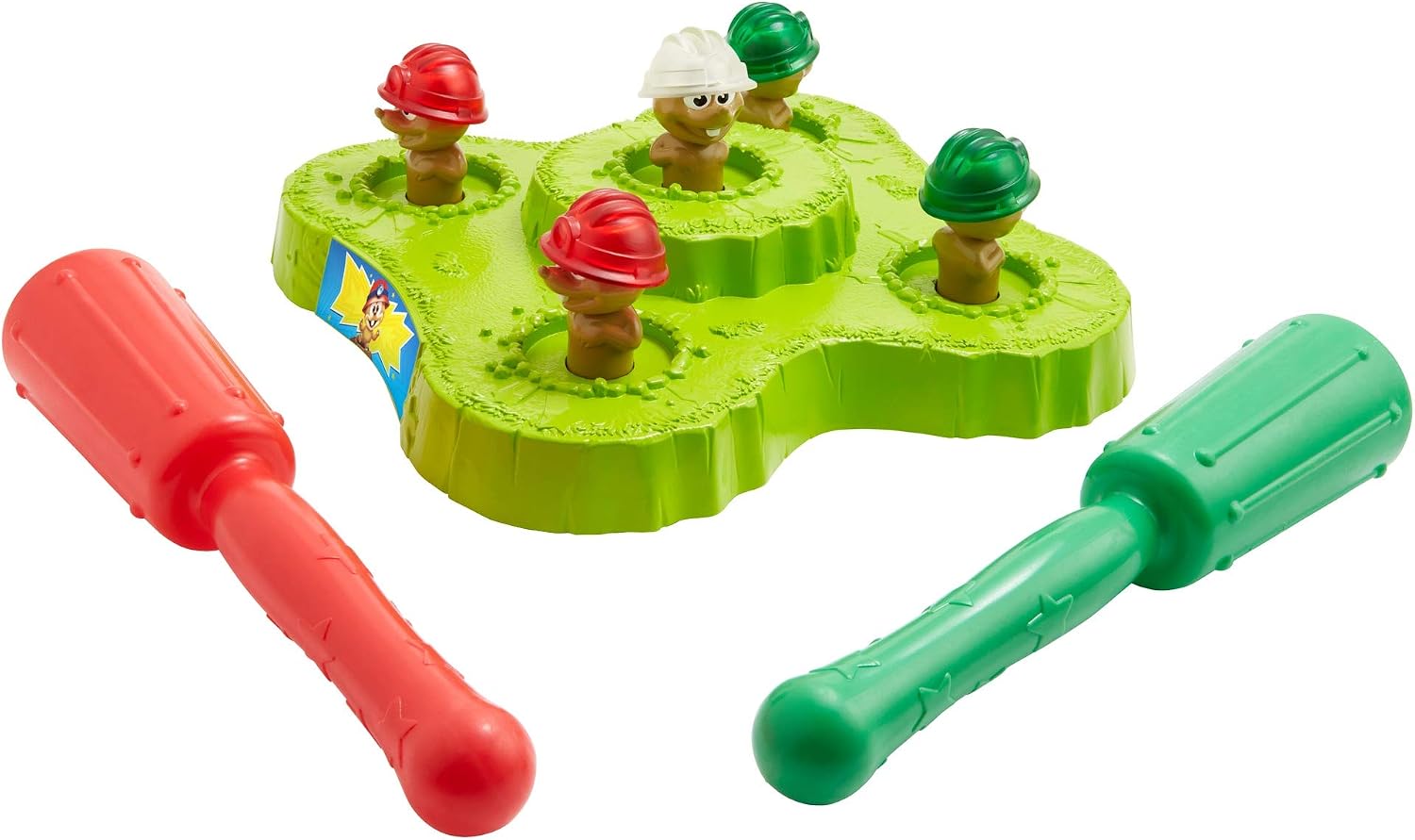 Mattel Games WHAC-A-MOLE Kids Arcade Game with Mallets & Lights & Sounds for 1 or 2 Players 4 Years Old & Up, GVD47 - Image 4