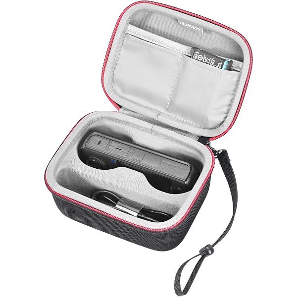 Custodia Rigida Per Insta360 X5/X4, Borsa Da Viaggio Impermeabile E Antiurto In PU+EVA, Con Moschettone E Apertura Inferiore Custodia Rigida Per Custodia Rigida Per Insta360 X5/X4, Borsa Da Viaggio Impermeabile E Antiurto In PU+EVA, Con Moschettone E Apertura Inferiore Custodia Rigida Per