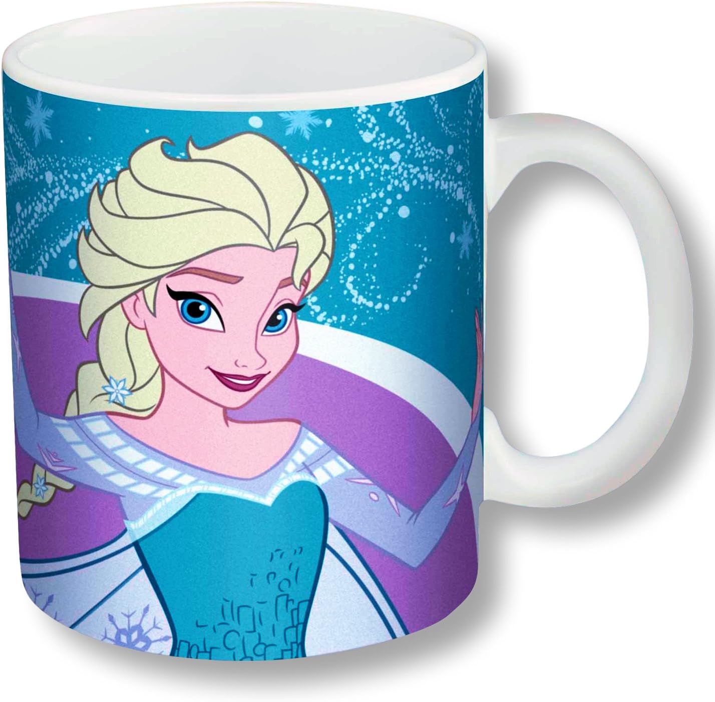 Zak Designs Character Ceramic Mug 11.5 OZ (Disney Frozen Elsa)