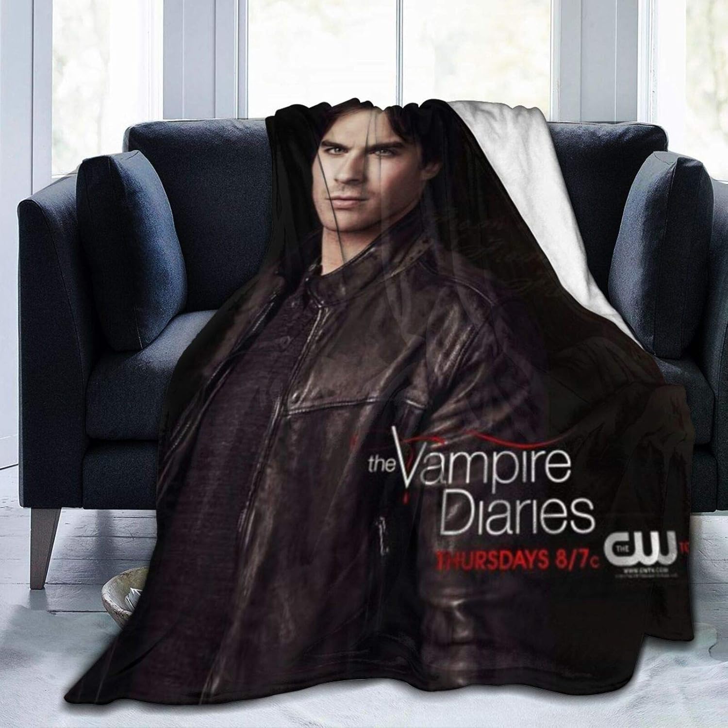 JMIA The Vampire Diaries Soft and Warm Throw Blanket UltraSoft Micro