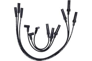 OXCANO 7733 Ignition Spark Plug Wires Set of 6 Compatible with Jeep Wrangler 2007 2008 2009 2010 2011 V6 3.8L Replacement for 68017712AB