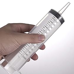 2 PCS 150 ML Large Syringes, Plastic Garden