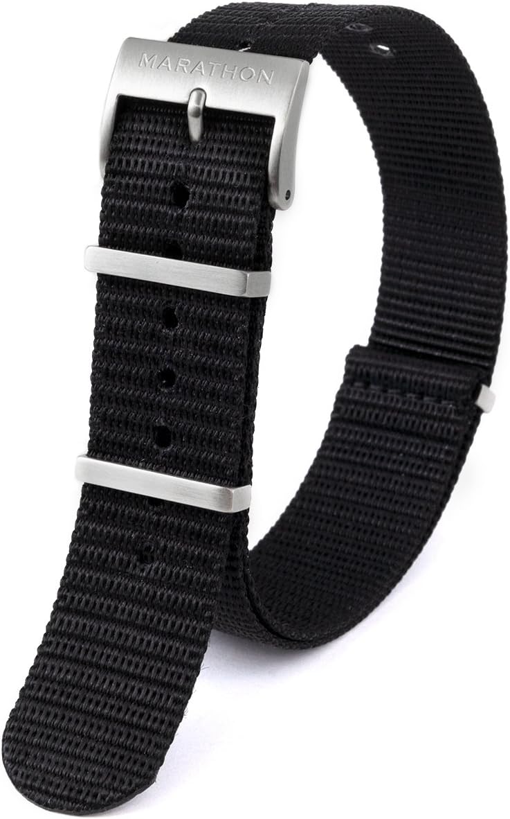 Watch Nylon NATO Watch Strap/Band - Military Grade - Stainless Steel 316L Tooled Buckle and Hardware (Available in 16mm / 18mm / 20mm / 22mm)