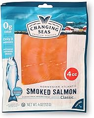 Changing Seas, Salmon Cold Smoked, 4 Ounce
