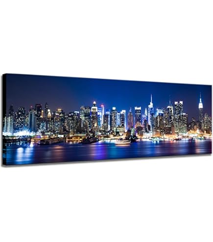 ニューヨーク 夜景 アートプリント 電飾　飾り ニューヨーク 夜景 アートプリント 電飾 飾り ニューヨーク 夜景