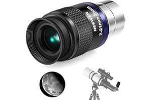 NEEWER Zoom Telescope Eyepiece with 7-21mm Focal Length Range, 40°-57° Field of View, 15mm Eye Relief, 5 Elements in 3 Groups