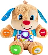 Fisher-Price First Discovery Puppy Toy Baby 6 Months Multicoloured Spanish view 4
