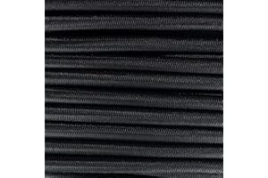 Paracord Planet Bungee Nylon Shock Cord 2.5mm 1/32", 1/16", 3/16", 5/16", 1/8”, 3/8", 5/8", 1/4", 1/2 inch Crafting Stretch String 10 25 50 & 100 Foot Lengths Made in USA