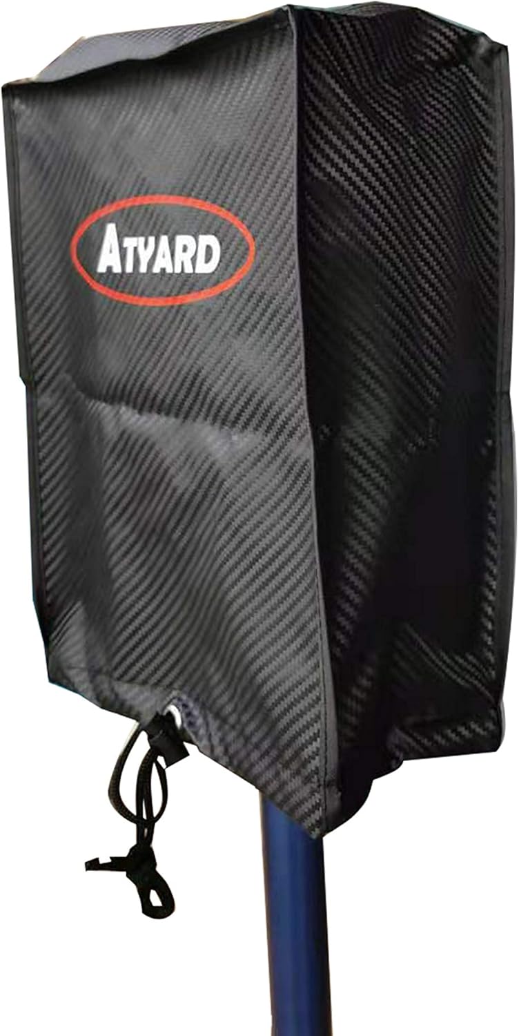 ATYARD RV Electric Jacks Protective Cover, Universal 600D Polyester Electric Tongue Jack Cover Trailer RV Electric Tongue Jack Protective Cover (Large Size 14″H x 5″W x 10″D): Automotive