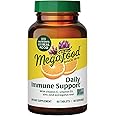 MegaFood Daily Immune Support - Immune Support Supplement with Vitamin C, Vitamin D, Zinc, Astragalus Root, and More - Vitamins for Women & Men - Non-GMO - Made Without 9 Food Allergens - 60 Tabs