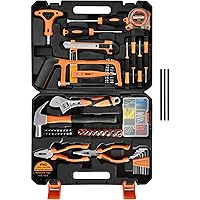 SOLUDE 182-Piece Home Repair Tool Set,Basic Tool Kit for Men Women Homeowner Starter,Household Tool Set for First Apartment,H