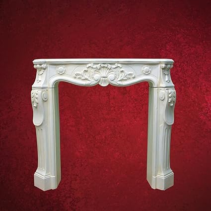 Antiguo, Marco para chimenea, chimenea revestimiento, estructura de