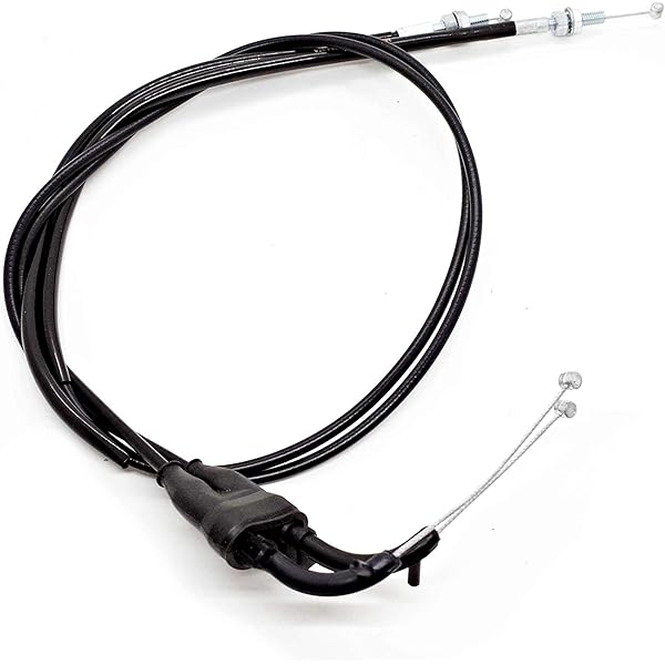 Cables PUプッシュ プルスロットルケーブルセットはヤマハYZ250F 20032005に適合します PU Push Pull