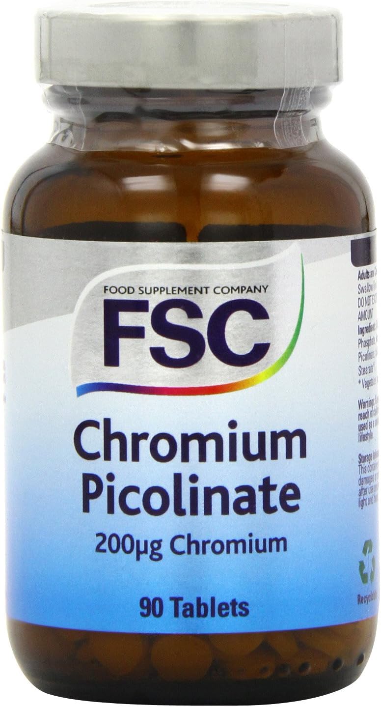 FSC Chromium Picolinate 200ug 90 Capsules