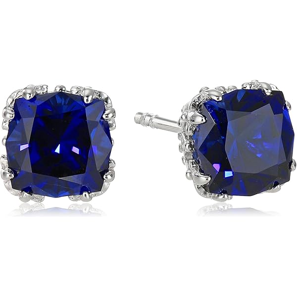 Lion Head Wood Circle Stud Earrings - Gold Plated Steel Fake Ear Plugs Gauges For Men & Women