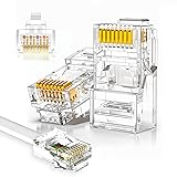 MONK CABLES | Heavy-Duty RJ45 Connectors | CAT6
